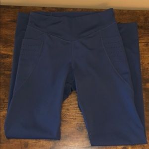 Blue Leggings with Pockets